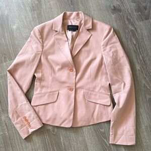 Vintage BCBGMaxAzria Pink Blazer Tailored Suit Jacket